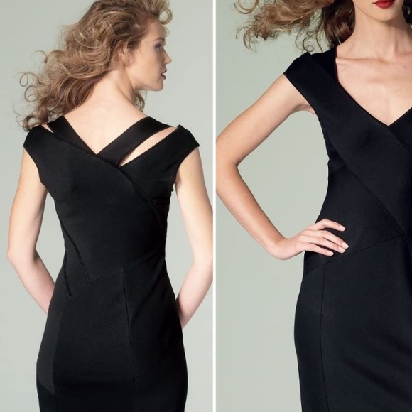 Vogue V1280 Donna Karan Sewing Pattern Bias Pullover Cocktail Dress Size 12-20 - Picture 2 of 5